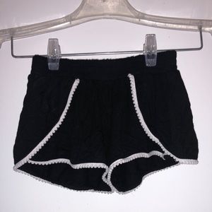 Black Stretchy Shorts